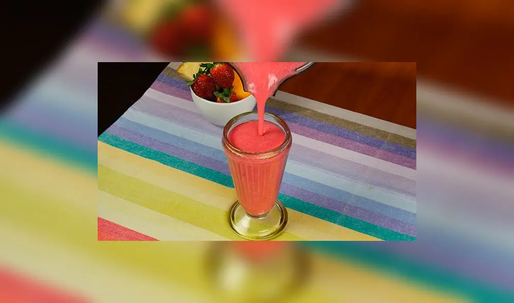 Aprende a preparar un delicioso jugo surtido [RECETA y VIDEO]