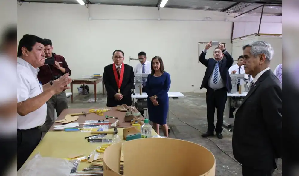 Internos fabricarán zapatos en el centro juvenil de Lima ex Maranguita