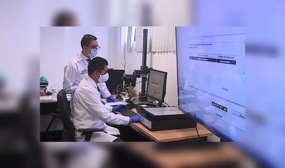 Uno de los métodos usados por los peritos es la identificación a través de las huellas dactilares. (Foto: Captura de video / Cuarto Poder)