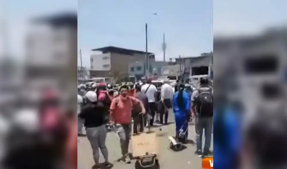 Testigos contaron que se escucharon varios disparos. Foto: captura de ATV Testigos contaron que se escucharon varios disparos. Foto: captura de ATV