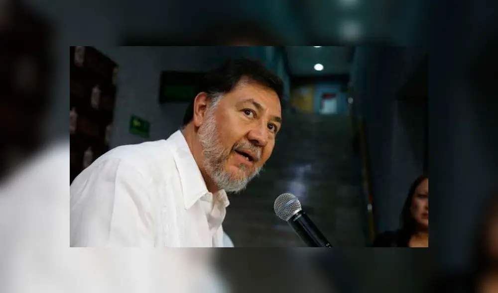 Noroña señaló que las pintas son "francamente una provocación”. (FOTO: Twitter) Noroña señaló que las pintas son "francamente una provocación”. (FOTO: Twitter)