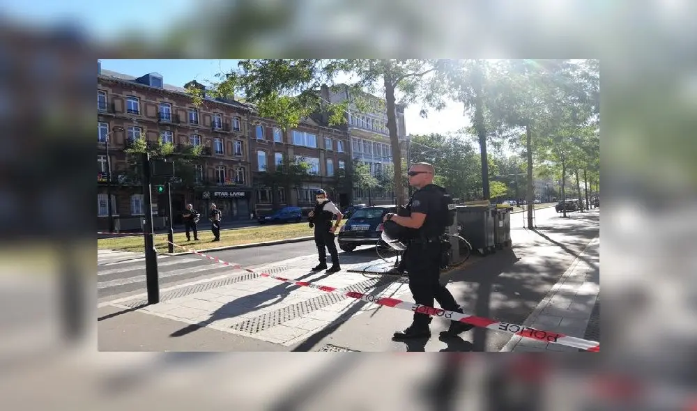 Los efectivos se desplegaron rápidamente a la localidad en Francia. Foto: Twitter (@macha_mcn)