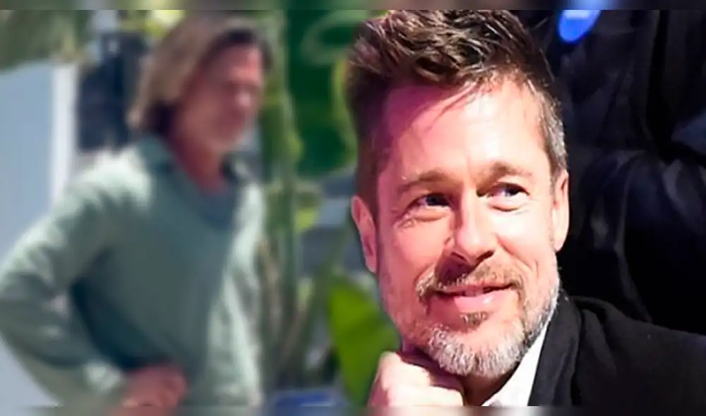 Brad Pitt reaparece en cuarentena con el pelo largo y en compañía de Flea de Red Hot Chili Peppers