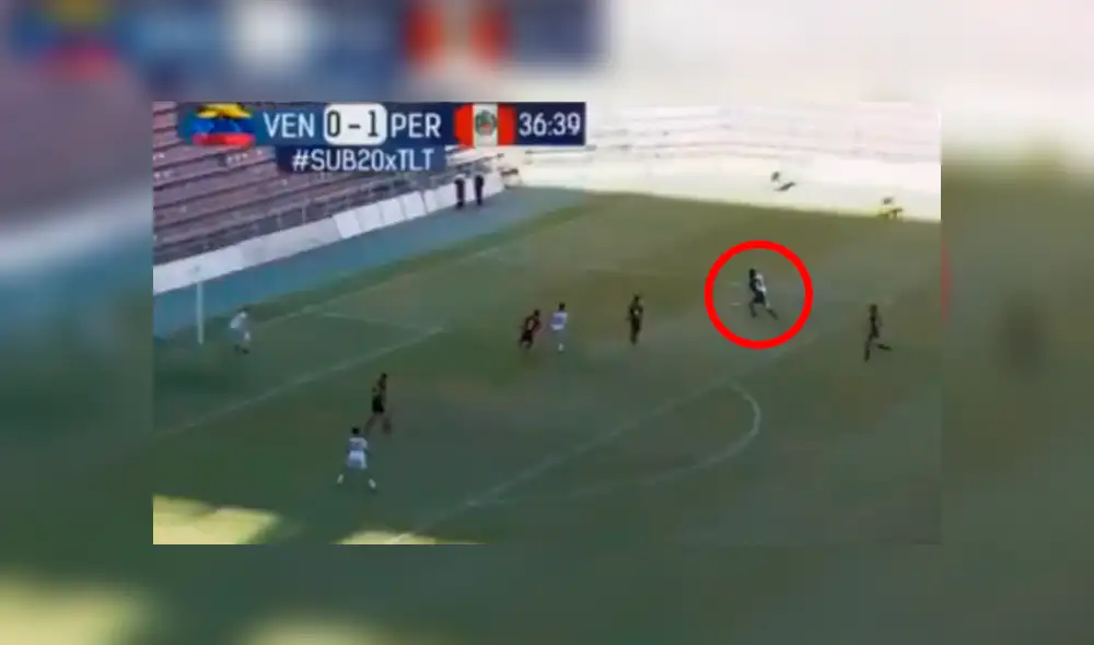 YouTube: 'joya' peruana anotó golazo frente a Venezuela en cuadrangular Sub 20