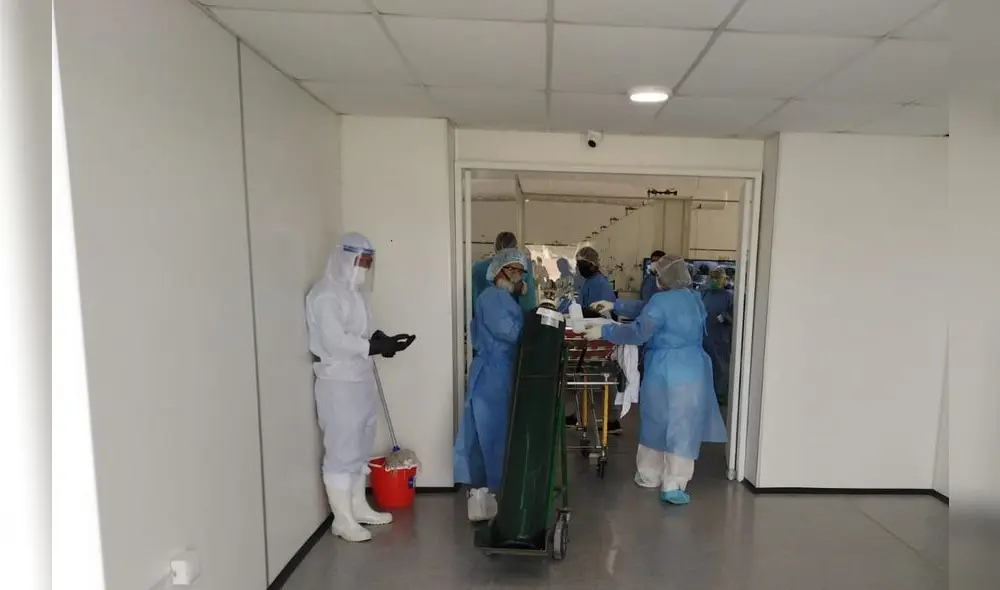 UCI de La Videnita recibe a sus primeros pacientes. (Foto: EsSalud) UCI de La Videnita recibe a sus primeros pacientes. (Foto: EsSalud)