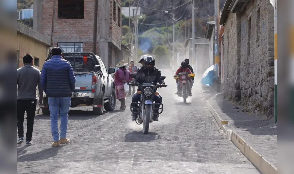 volcan ubinas cenizas poblacion