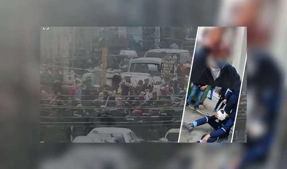 Agente de fiscalización de La Victoria  es agredido por ambulantes | Créditos: Municipalidad de La Victoria