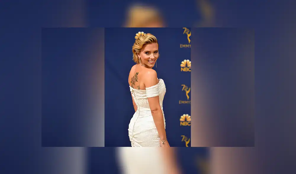 Emmy 2018: Scarlett Johansson se robó miradas en la alfombra roja [FOTOS]