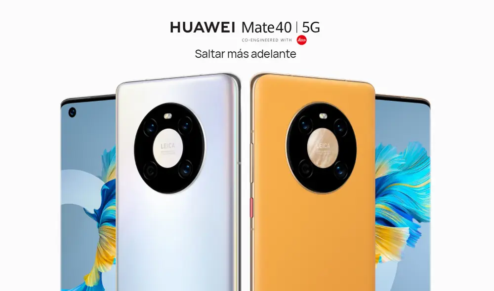 El nuevo Huawei Mate 40. Foto: Huawei