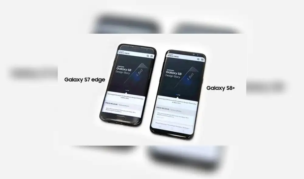 Galaxy S8 y S8+: más allá del Infinity Display