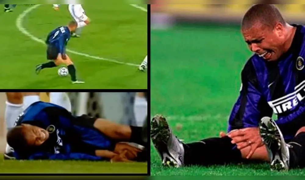 Ronaldo: un 11 de abril sufrió una terrible lesión en la rodilla jugando con el Inter de Milán. Ronaldo: un 11 de abril sufrió una terrible lesión en la rodilla jugando con el Inter de Milán.