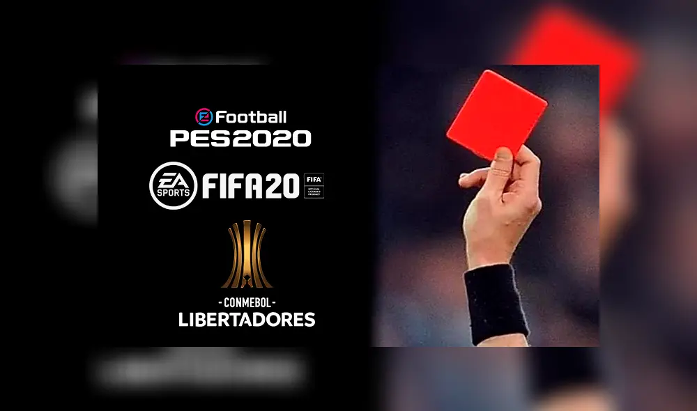 ¡Guerra de licencias! CONMEBOL expulsará de la Libertadores a clubes de PES 2020 que no quieran aparecer en FIFA 20