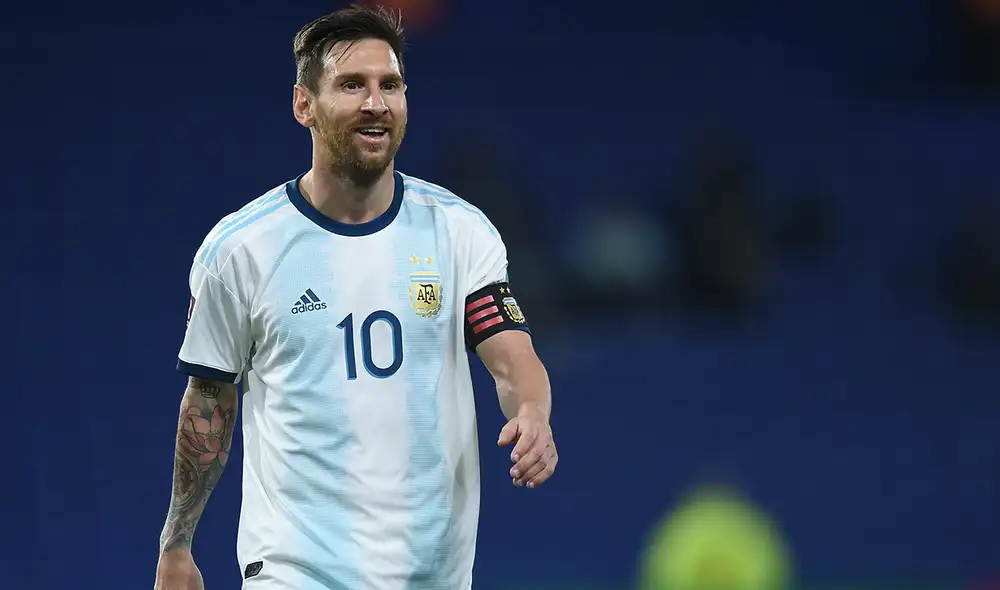 Lionel Messi convirtió su primer gol en las Eliminatorias a Qatar 2022 frente a Ecuador en La Bombonera. Foto: AFP Lionel Messi convirtió su primer gol en las Eliminatorias a Qatar 2022 frente a Ecuador en La Bombonera. Foto: AFP