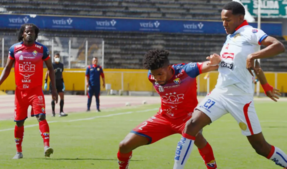 Olmedo cayó la fecha pasada ante El Nacional. Foto: @elnacionalec