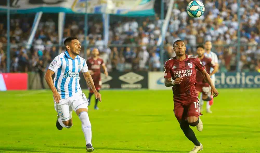 River Plate y Atlético Tucumán se enfrentan EN VIVO ONLINE por la fecha 2 del grupo B de la Copa de la Superliga Argentina 2020. | Foto: EFE River Plate y Atlético Tucumán se enfrentan EN VIVO ONLINE por la fecha 2 del grupo B de la Copa de la Superliga Argentina 2020. | Foto: EFE
