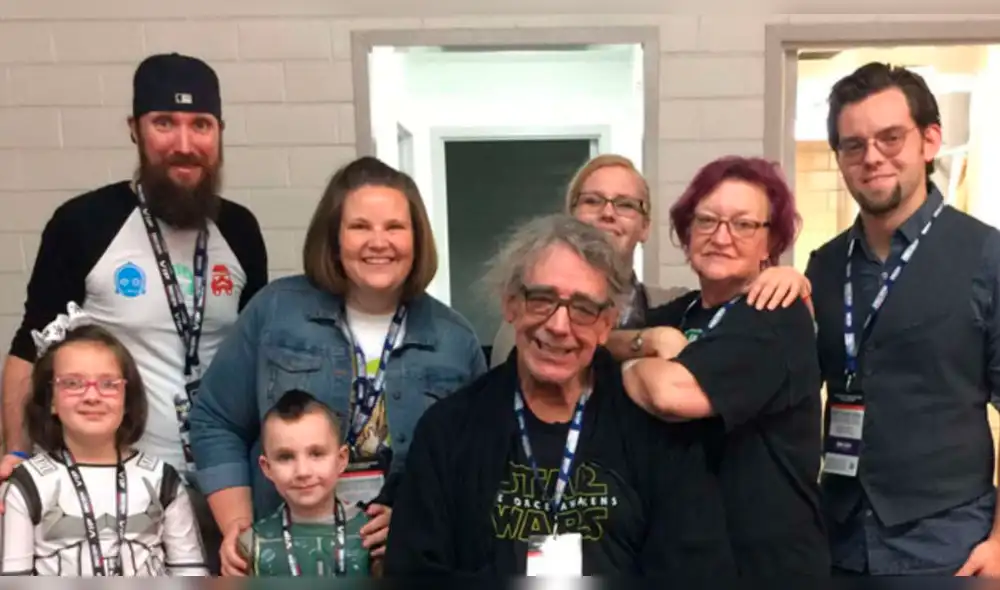 Murió Peter Mayhew, quien hizo el papel de Chewbacca en Star Wars a los 74 años