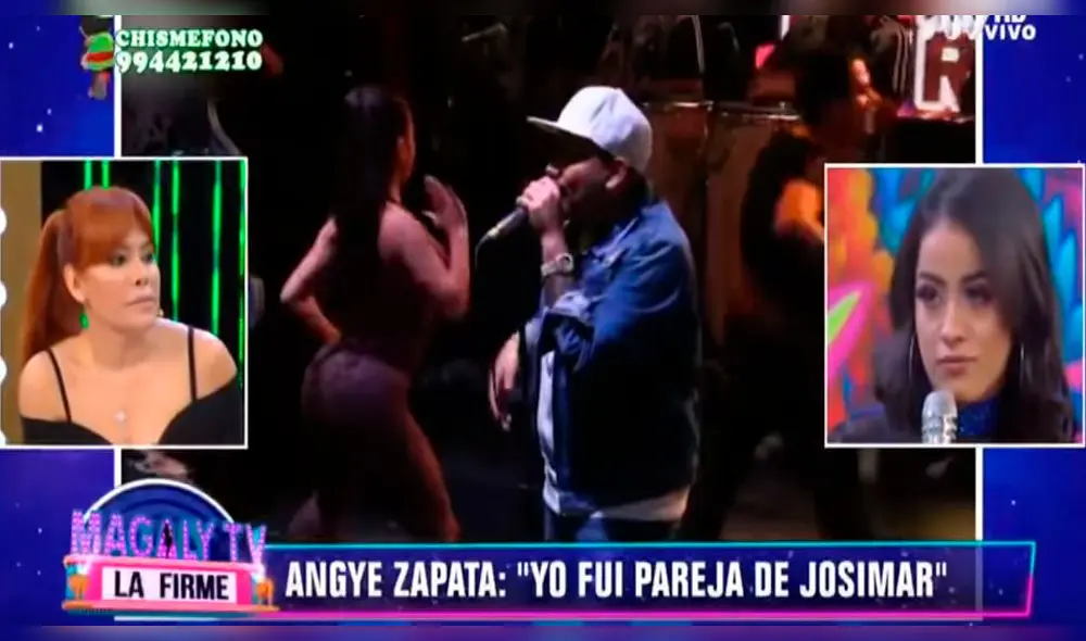 Josimar: ex novia bailarina, Angye Zapata en Magaly Medina