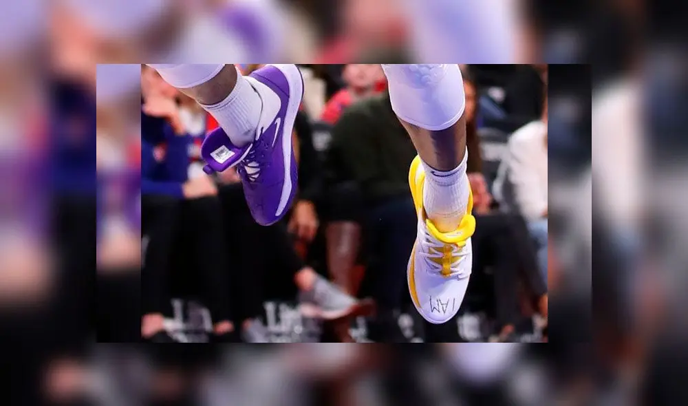 Estrellas de la NBA homenajean a Kobe Bryant con mensajes en sus zapatillas Estrellas de la NBA homenajean a Kobe Bryant con mensajes en sus zapatillas