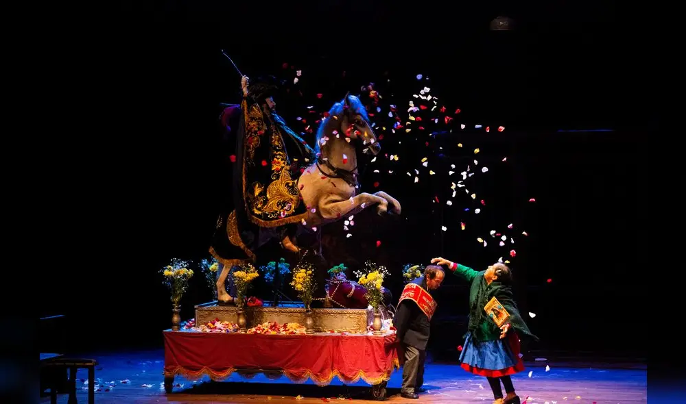 Obra "Santiago" del grupo Yuyachkani.