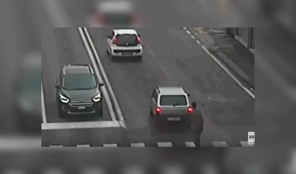 La policía revisó las cámaras de seguridad y descubrieron lo que en realidad había sucedido. Foto: captura