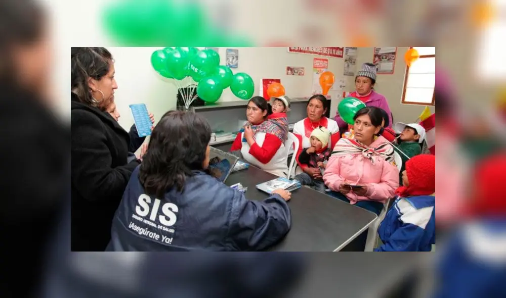 SIS gratuito para todos los peruanos