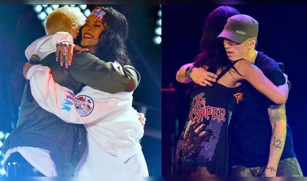 Filtran canción de Eminem donde denigra a Rihanna