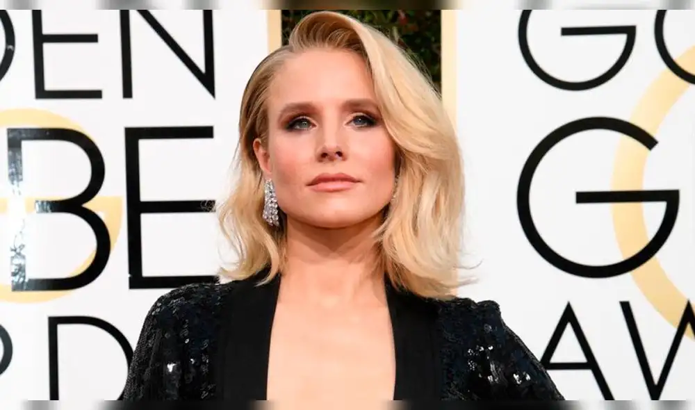 Kristen Bell y el escote más osado de los Globos de Oro 2019 [FOTOS]