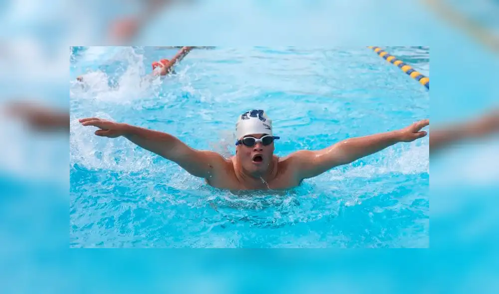 Personas con habilidades especiales participaron en torneo de natación [FOTOS]