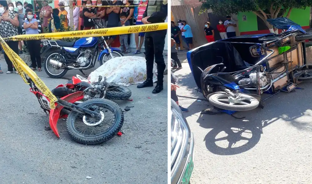 Accidente ocurrió en Lambayeque. Foto: Facebook Lambayeque Informa.