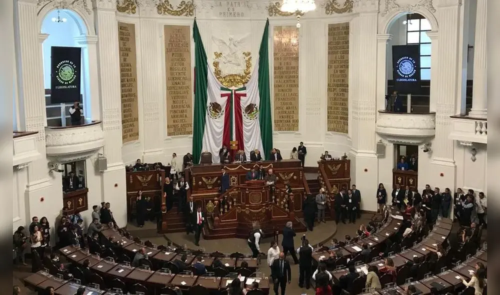 Congreso de la Ciudad de México. (Foto: Milenio)