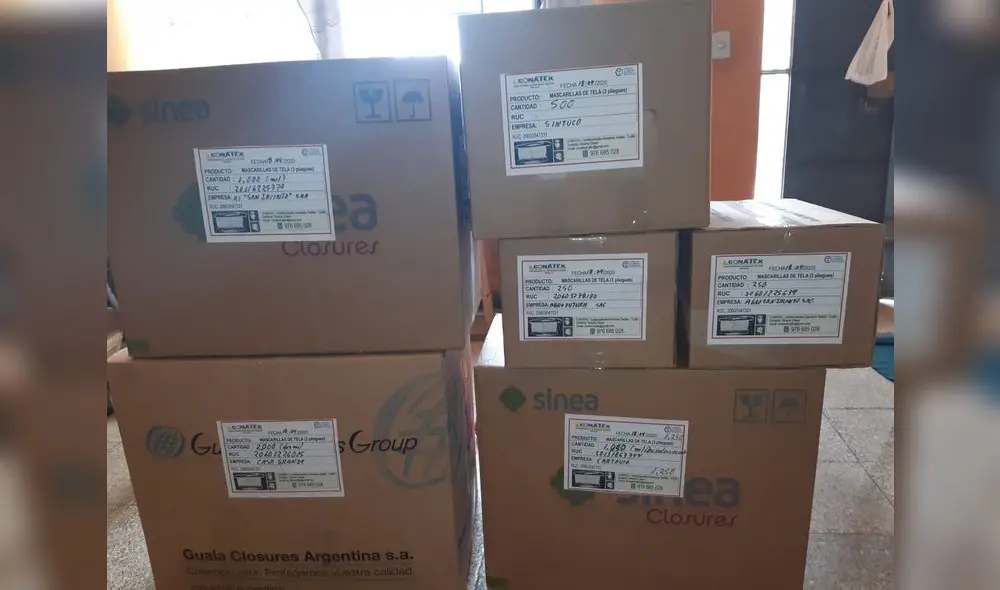 Coronavirus: Mypes de La Libertad confeccionaron 40 mil mascarillas