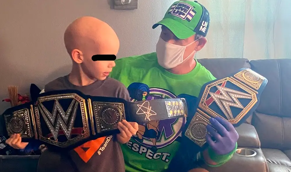 John Cena sorprendió a un niño con cáncer en plena pandemia de coronavirus. | Foto: WFLA-TV