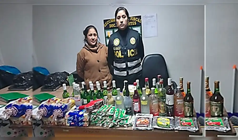 Huancavelica: detienen a comerciante por adulterar fecha de vencimiento de alimentos y bebidas 