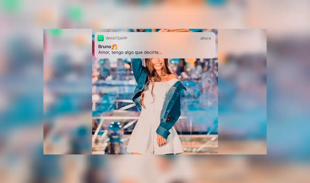 WhatsApp: Joven totalmente ebrio termina revelando oscuro secreto a su novia [FOTOS]