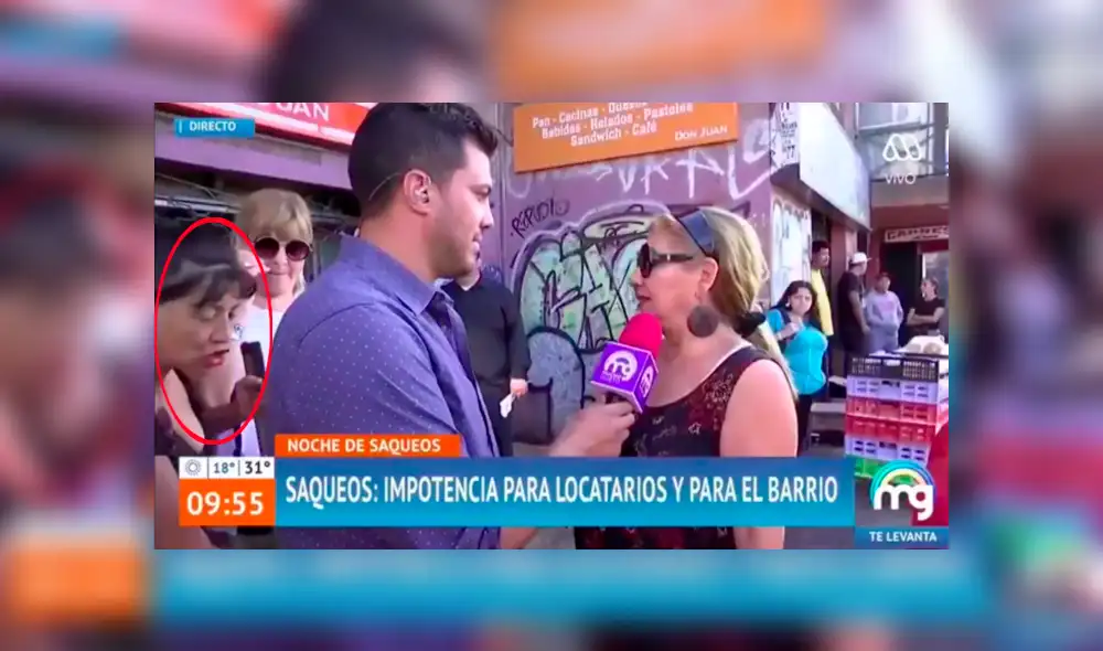 Reportero fue víctima de acoso sexual en vivo por una mujer [VIDEO]