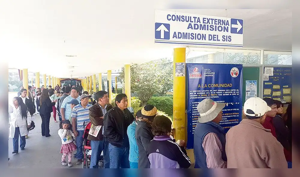 Citas médicas por web y teléfono en hospital de Tacna