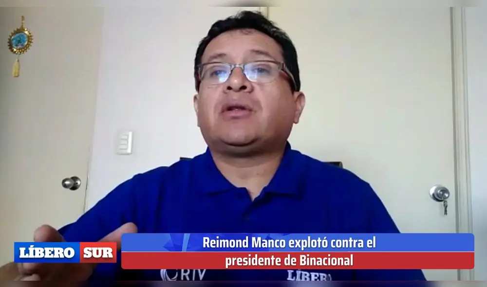 Jorge Jiménez en la conducción de Líbero Sur.