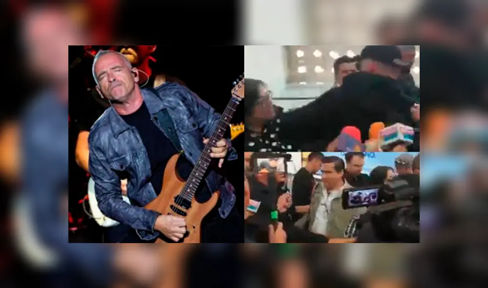 Eros Ramazzotti agrede a fan con un codazo en el aeropuerto de la Ciudad de México [VIDEO]