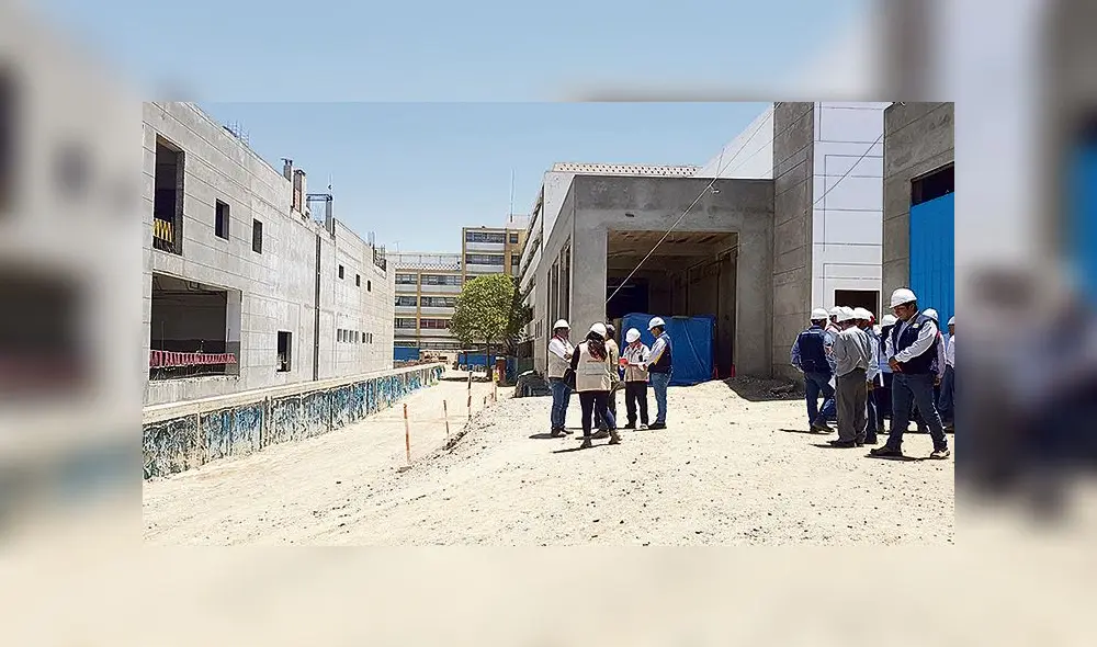Lento. Colegio de Ingenieros hace observaciones a obra.