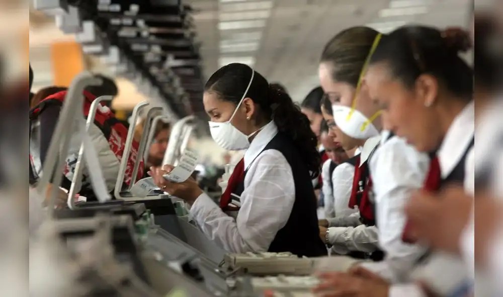 Trabajadores. Foto: Andina Trabajadores. Foto: Andina