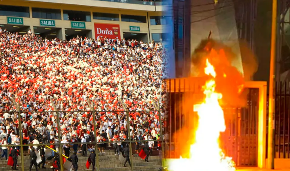 La Trinchera Norte se atribuye los actos vandálicos que ocurrieron en la sede central de Indecopi. (FOTO: Composición/La República). La Trinchera Norte se atribuye los actos vandálicos que ocurrieron en la sede central de Indecopi. (FOTO: Composición/La República).