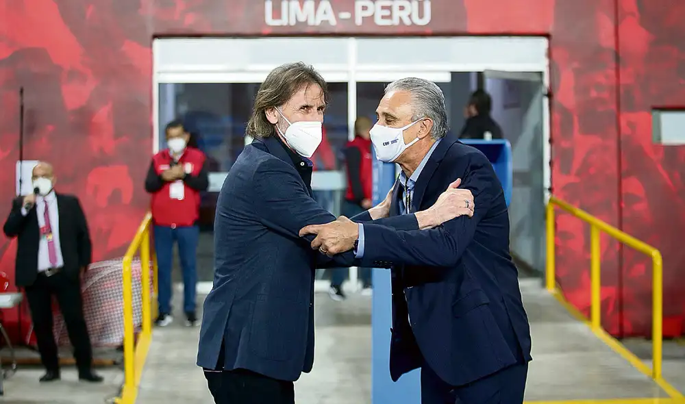 Gareca Tite Foto: FPF