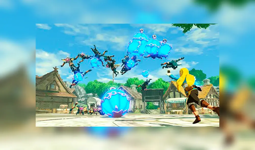 Hyrule Warriors Age of Calamity es una precuela de The Legend of Zelda Breath of the Wild. Foto: Nintendo.