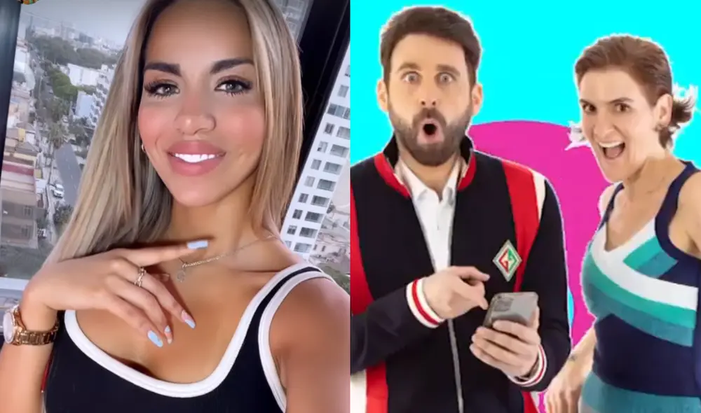 Gabriela Herrera contaría qué pasó con Gisela Valcárcel en "Amor y fuego". Foto: composición LR/ @gabrielaherrera/Instagram/ captura de Willax TV