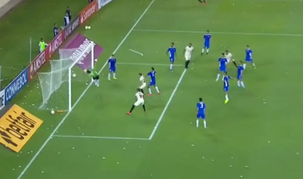 Federico Alonso pone el 1-0 en el Universitario vs. Carabobo. Federico Alonso pone el 1-0 en el Universitario vs. Carabobo.