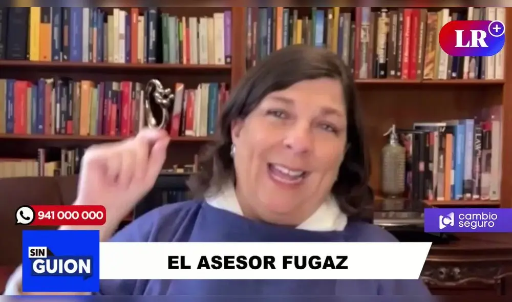 Rosa María Palacios en Sin Guion. Foto: LR+