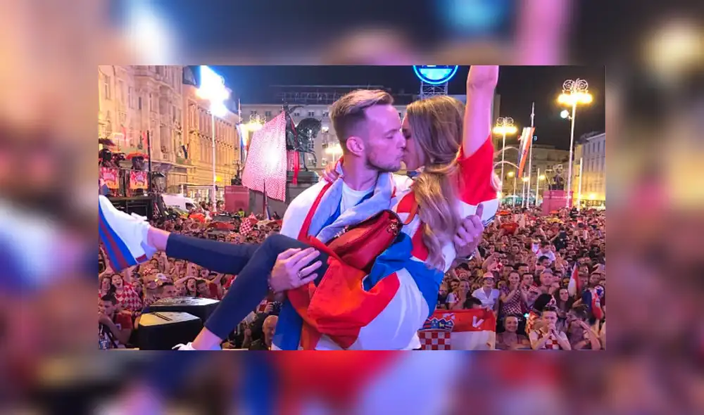 Croacia: la historia de amor detrás de la celebración de Rakitic