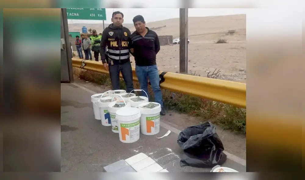 Arequipa. Yonny Pachari fue detenido con 76 kilos de droga de alta pureza. Arequipa. Yonny Pachari fue detenido con 76 kilos de droga de alta pureza.