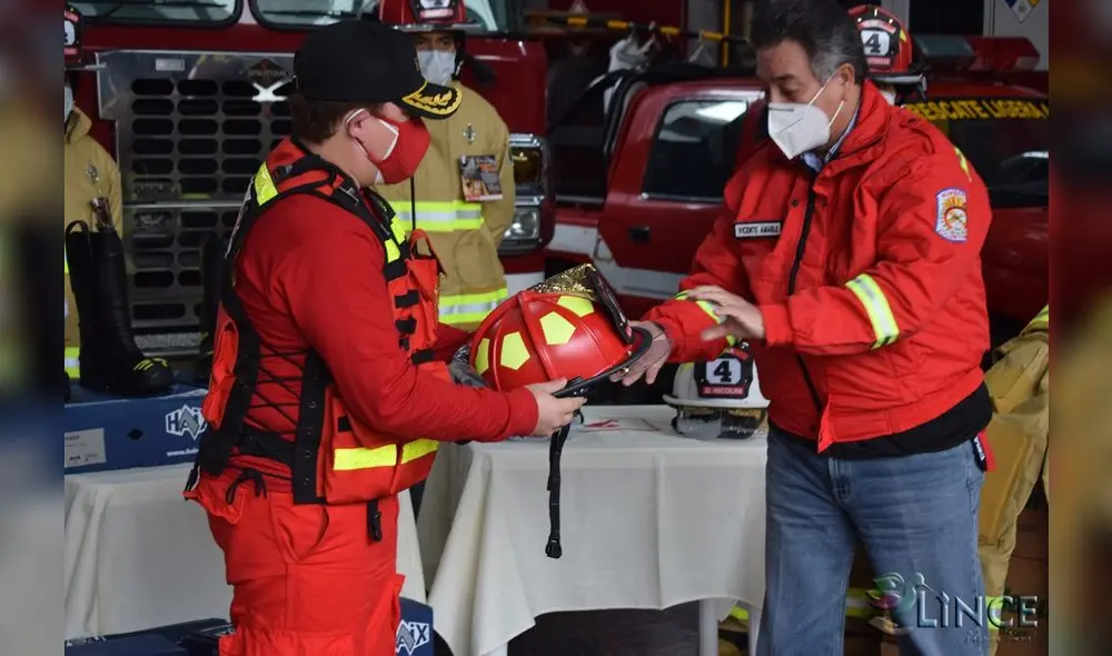 Compañía de Bomberos recibió donación de la municipalidad de Lince / Créditos: Cortesía Compañía de Bomberos recibió donación de la municipalidad de Lince / Créditos: Cortesía