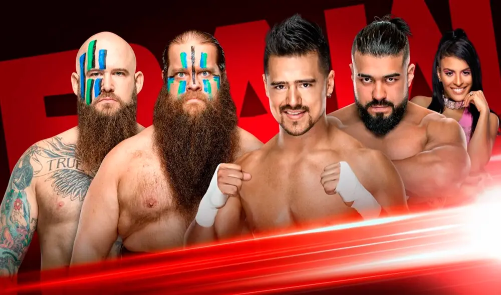 Sigue aquí EN VIVO ONLINE Monday Night Raw en la semana de Extreme Rukes 2020. | Foto: WWE